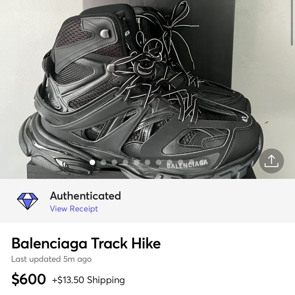 Balenciaga Track Hike